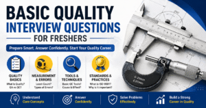 Basic Quality Control Interview Questions