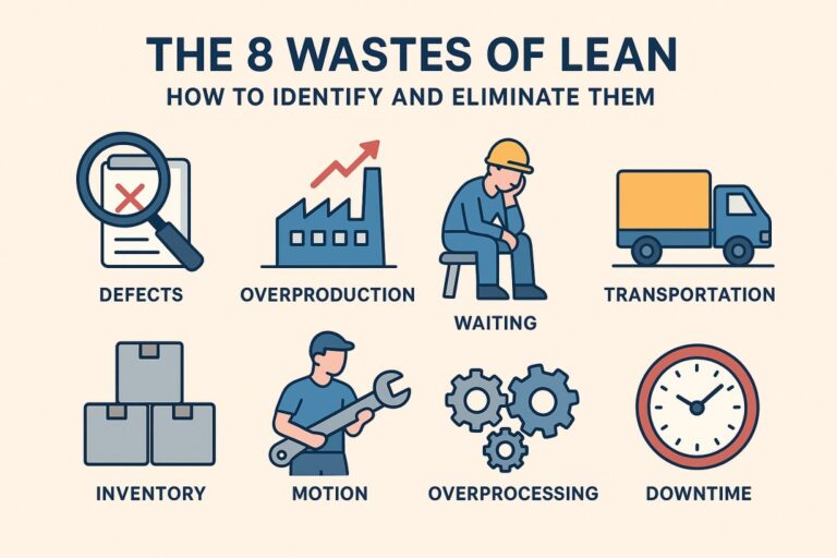 8 wastes of lean
