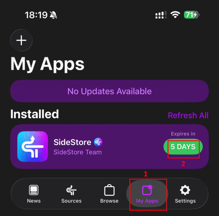 Refresh App
